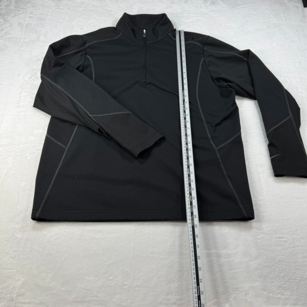 NIke Golf - Therma 1/4 Zip Pullover Sweater - Men's L - Black Golf Performance - Picture 5 of 7